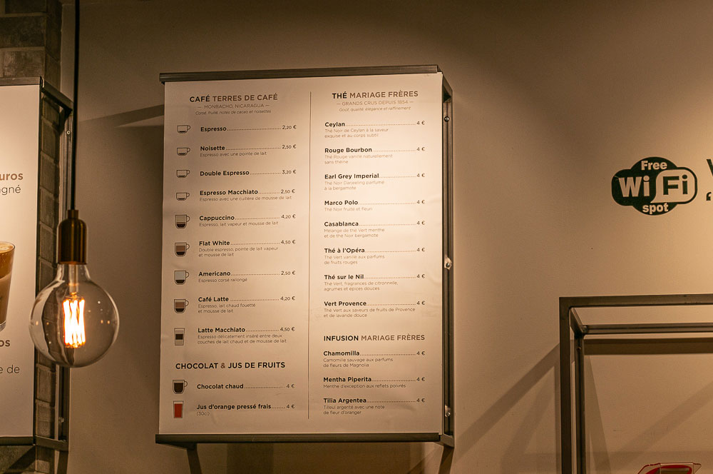 BoetMie - Menu