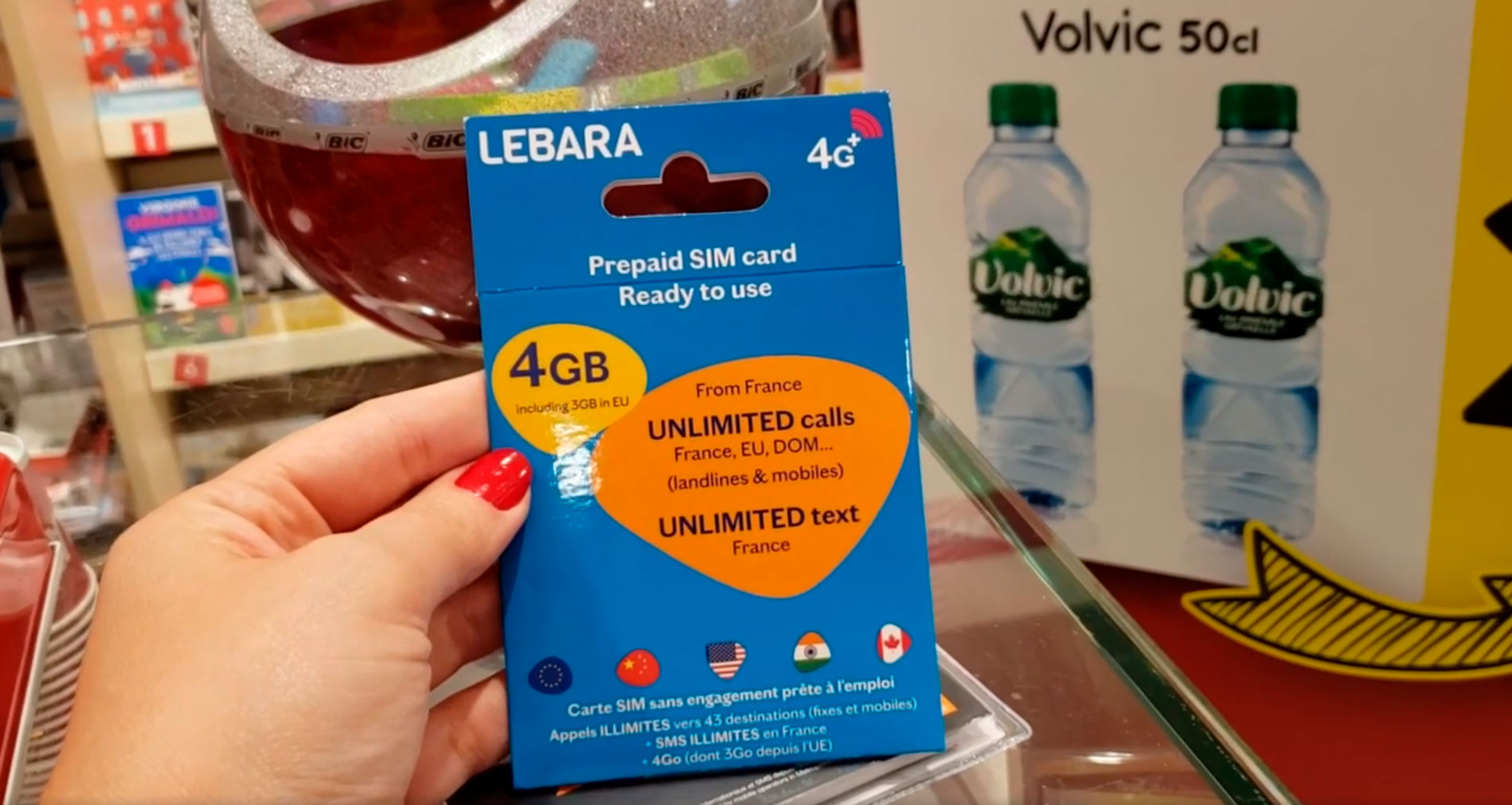 Chip de internet da Lebara - Oh lala, Dani!