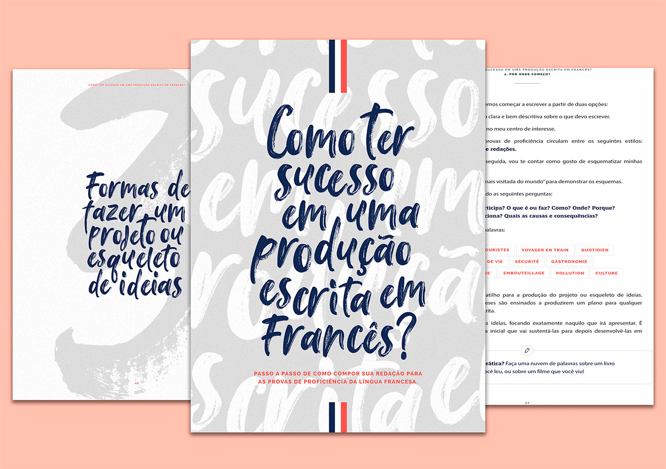 estudar francês sozinho e como escrever bem uma redação em francês