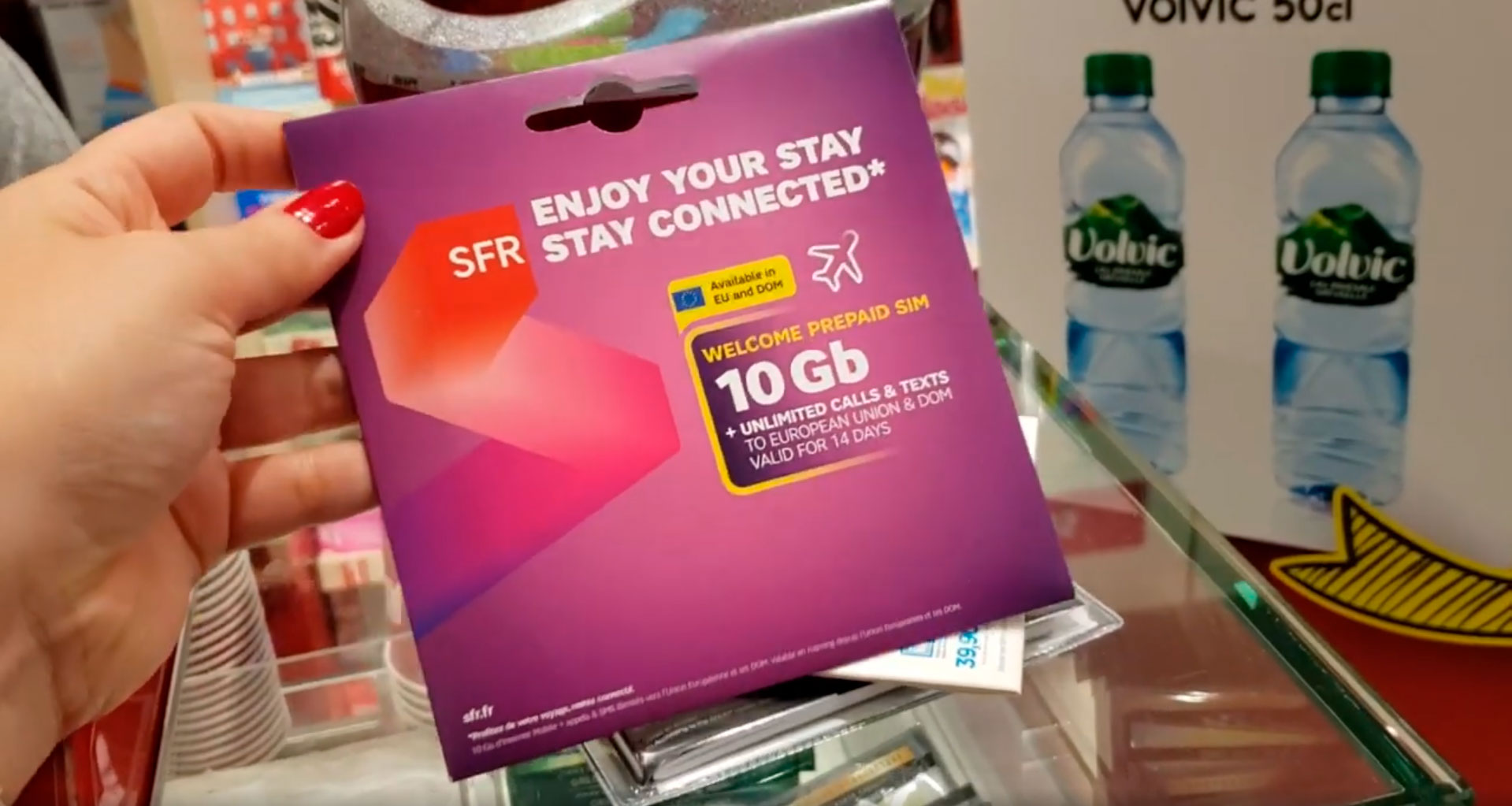 Chip de internet da SFR - Oh lala, Dani!