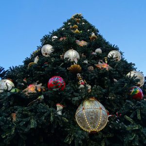 arvore de natal da euro disney paris oh lala dani