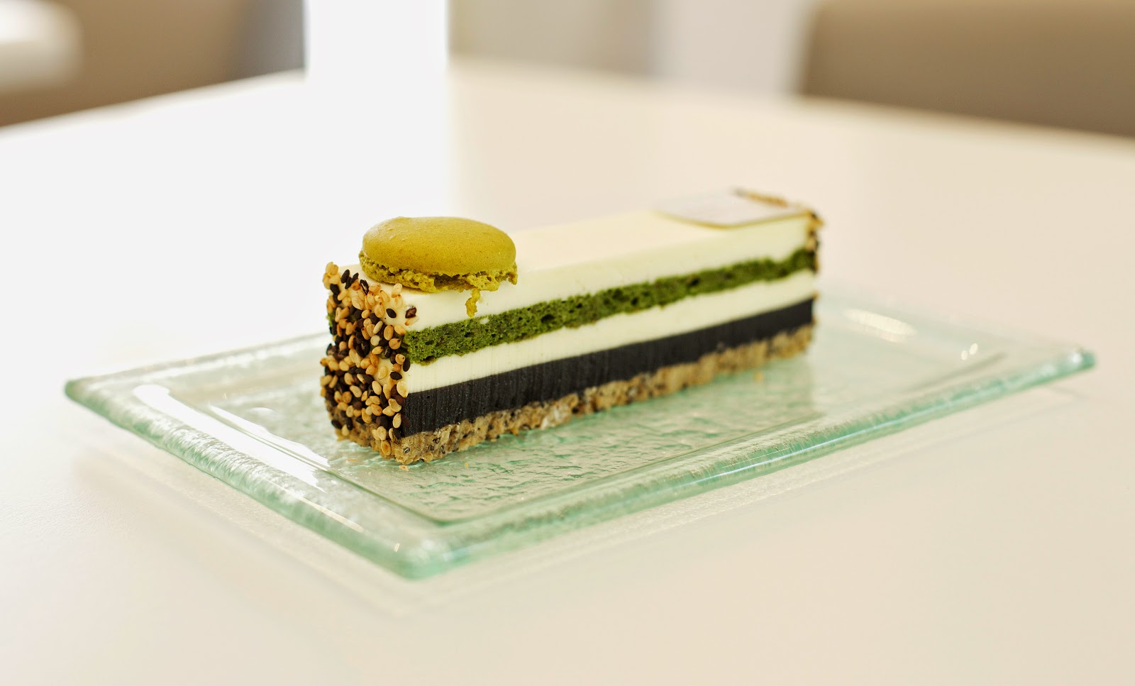 bolos diferentes que misturam chá verde e macha com receita francesa