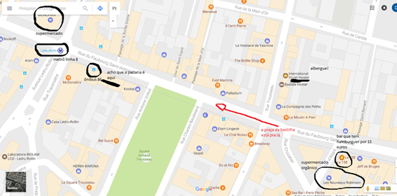 Roteiro de Paris em 2 dias com todos os detalhes - mapa