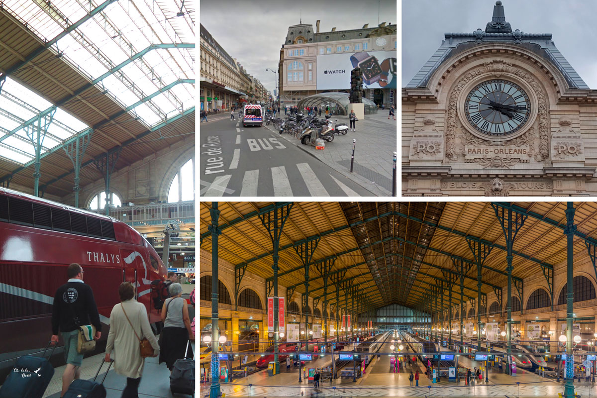 Estação de trem na Europa