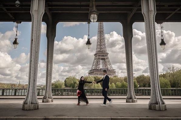 best spots fotos em paris