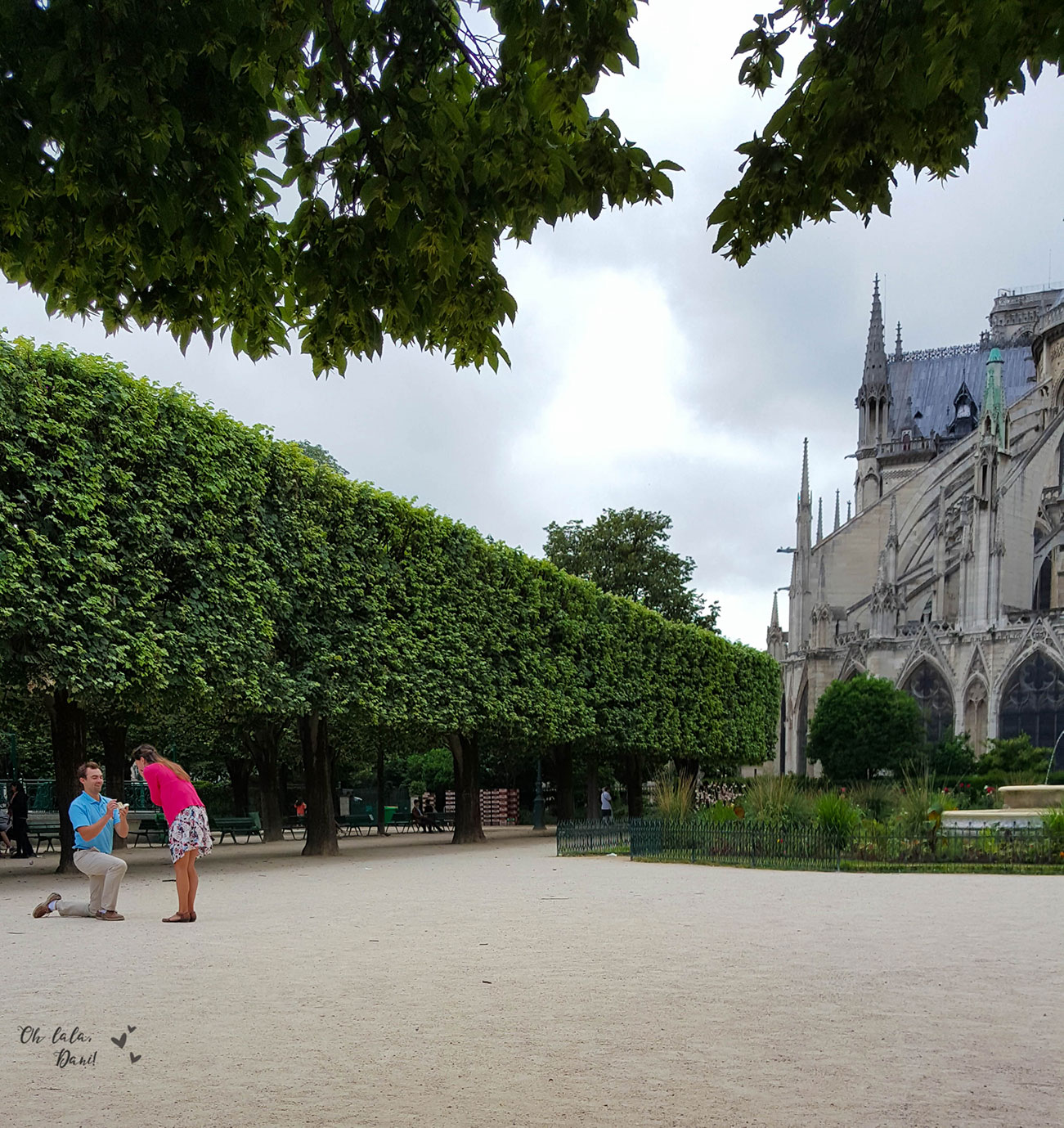 Paris insólita - Pedido de casamento