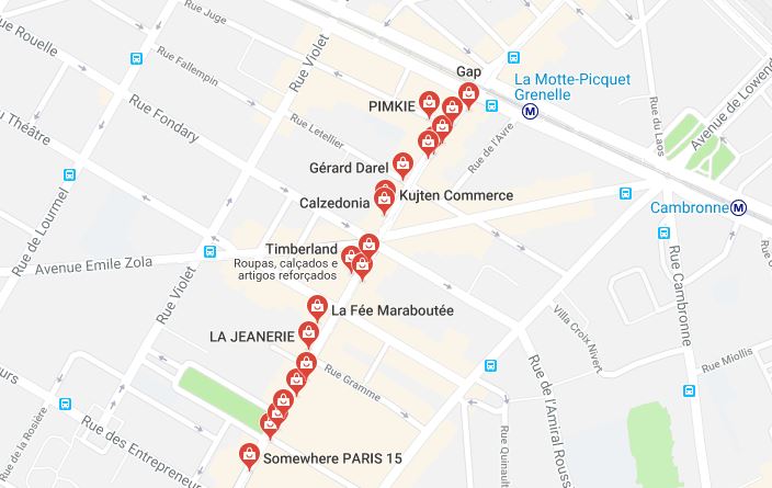 lojas de rua de paris compras em paris comércio de rua em paris oh lala dani