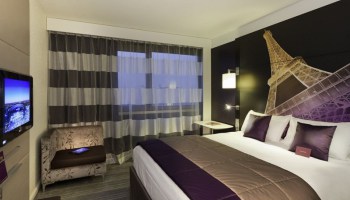 Quarto do hotel do Mercure