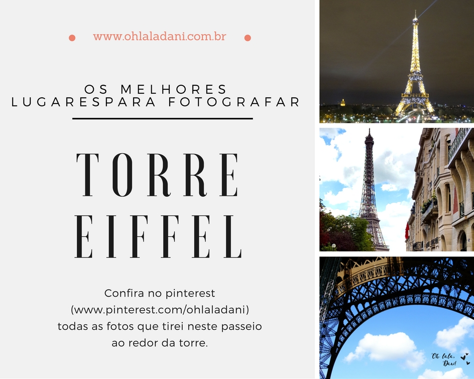 Os melhores lugares para fotografar em Paris