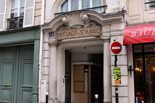 2° arrondissement passage saint anne