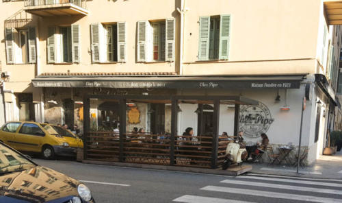 Fachada do restaurante chez pipo - Nice