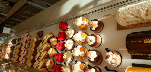 pâtisseries da loja angelina em paris bûche de noël