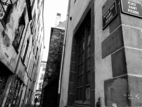 Placas de rua na cidade de Paris