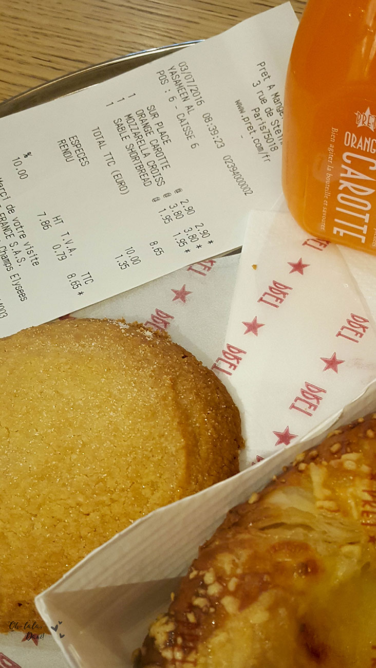 Pret à manger: Fast food saudável - Preço