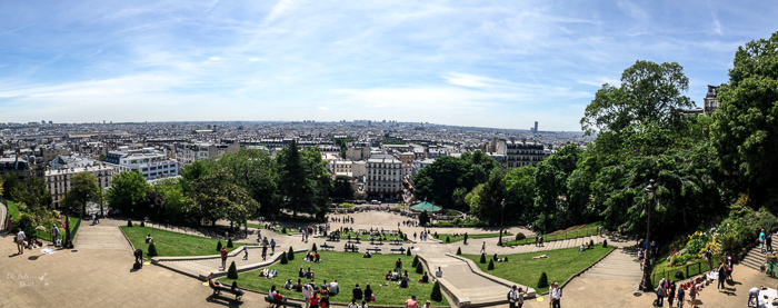 vista aérea de paris oh lala dani